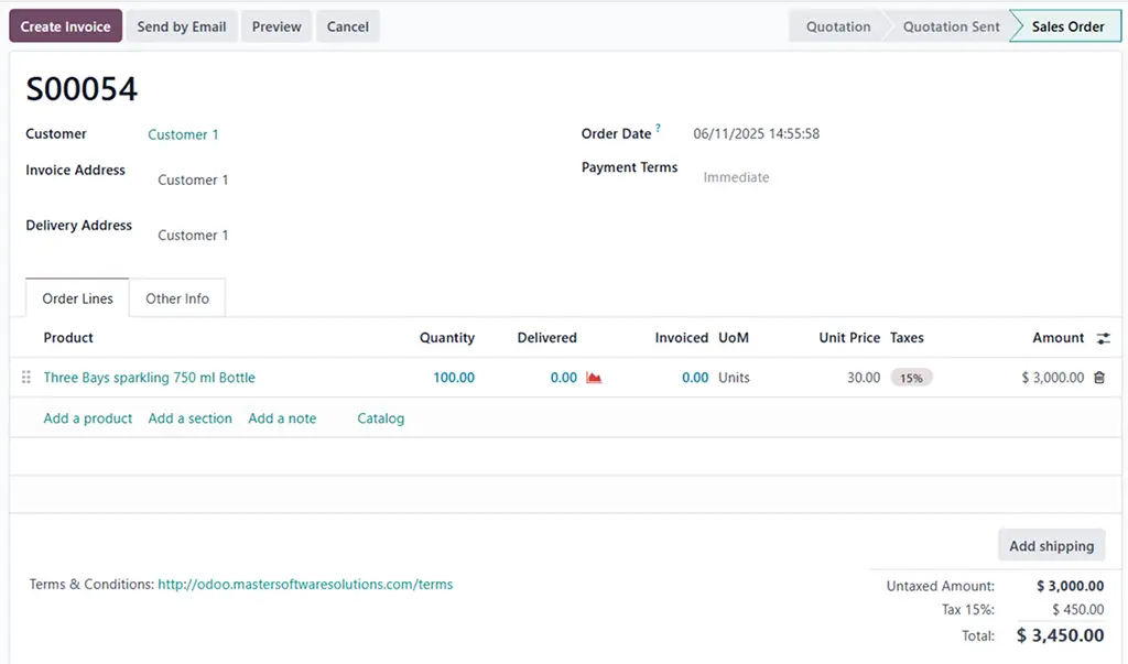 ravi garg, master software solutions, odoo, resupply subcontracting, inventory restocked
