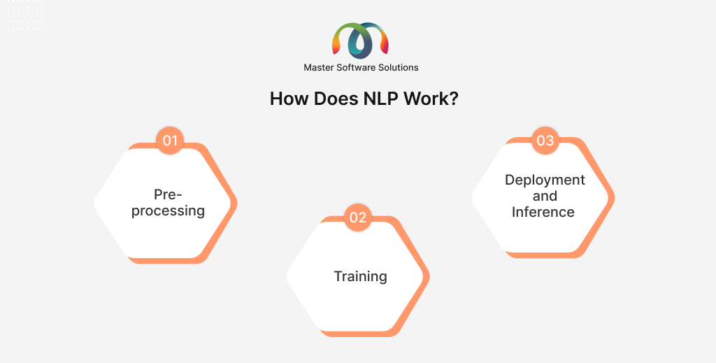 ravi garg, master software solutions, working, nlp, preprocessing, training, deployment, inference