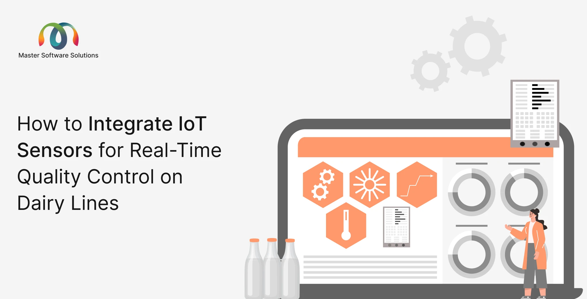 ravi garg, master software solutions, integrate iot sensors, quality control, dairy lines