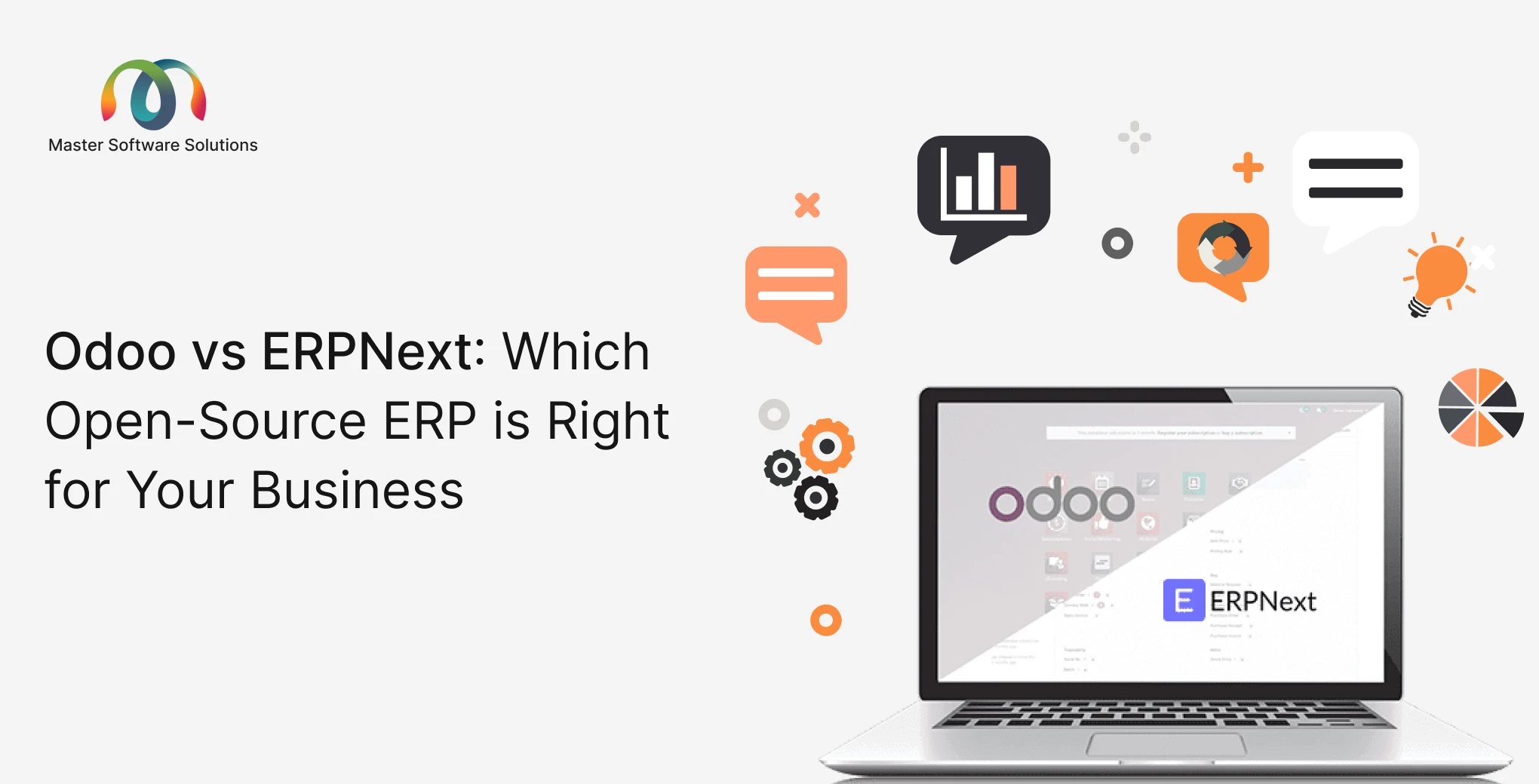 ravi garg, master software solutions, odoo, erpnext, comparison