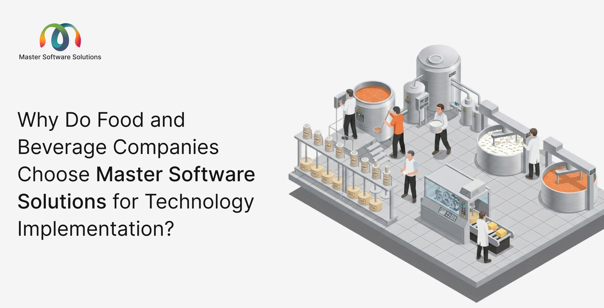 ravi garg, master software solutions, food companies, tecnology implementation