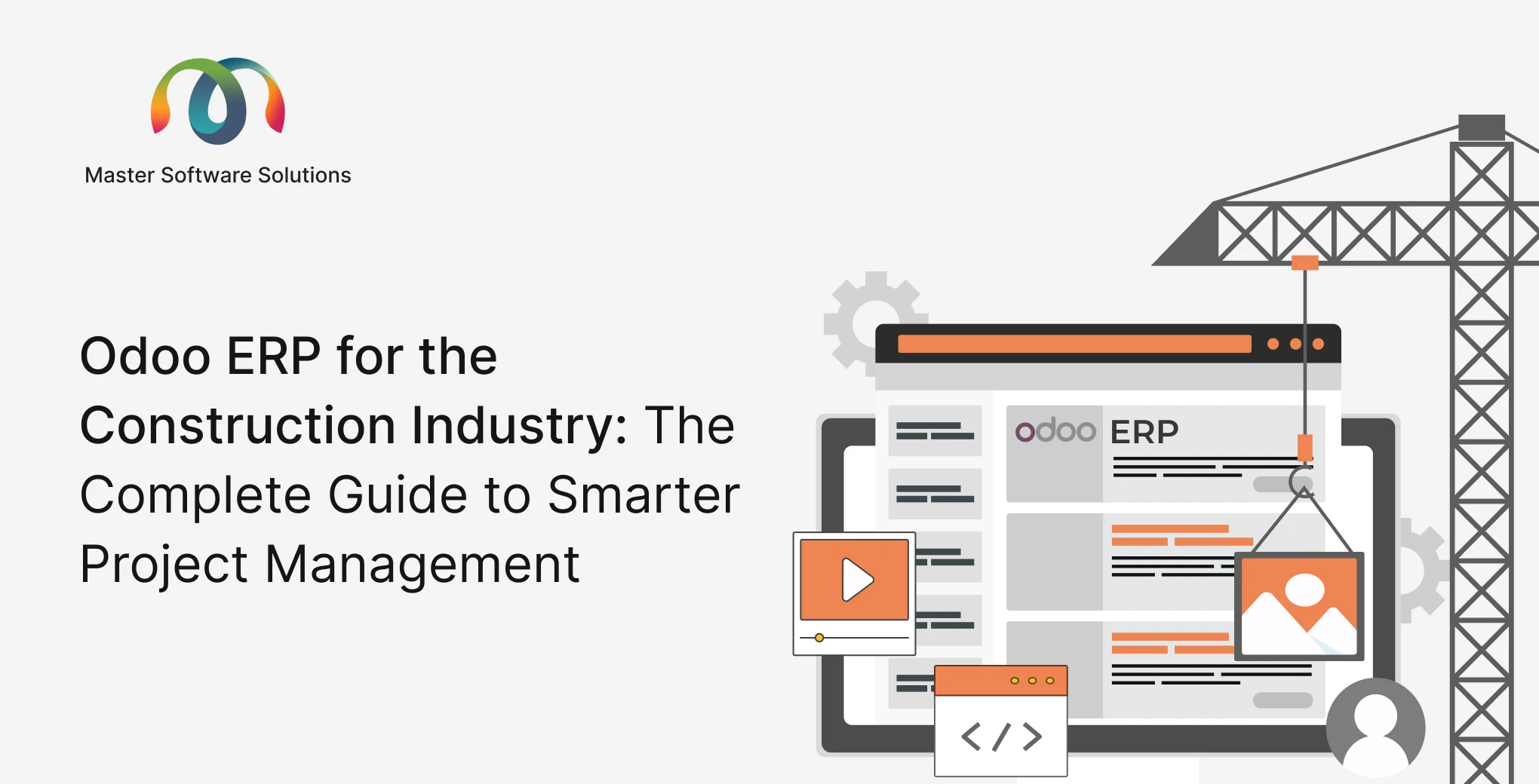 ravi garg, master software solutions, odoo erp for construction industry, project management, construction industry