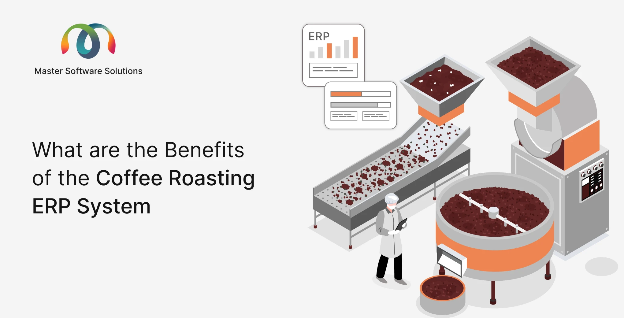ravi garg, master software solutions, coffee roasting erp system, erp system, coffee roasting software